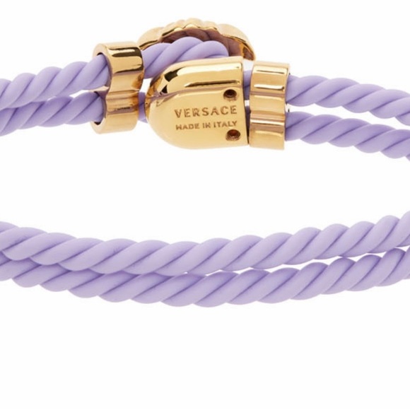 Versace Medusa braided bracelet NEW (AUTHENTIC) - Picture 9 of 16